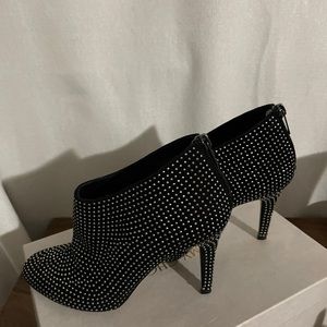 Jimmy choo studded suede boots
